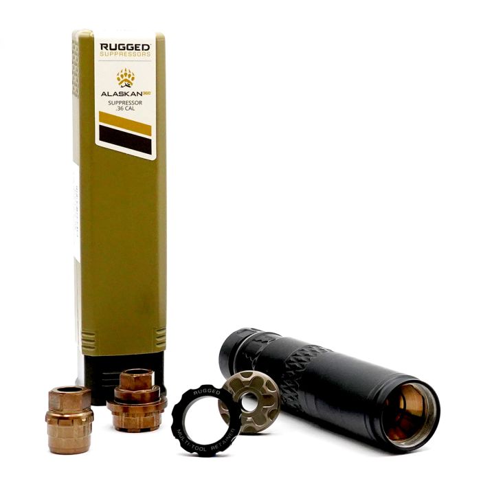 RUGGED Alaskan360 - .360 Caliber Lightweight Suppressor – Silencer